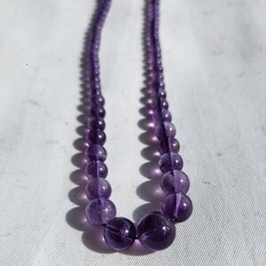 Amethyst necklace